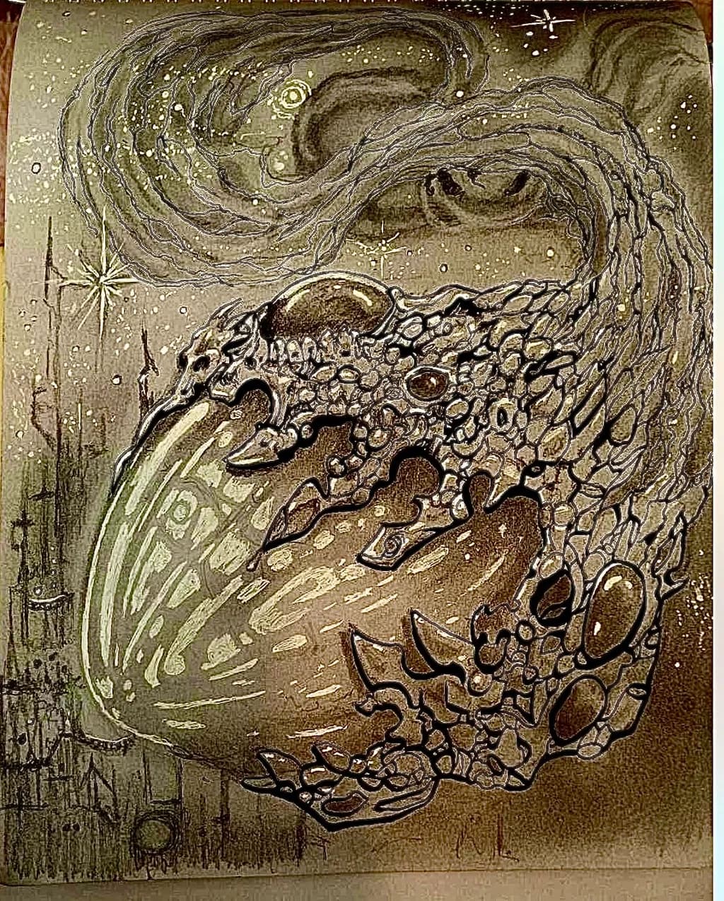 Celestial Dragon Skull