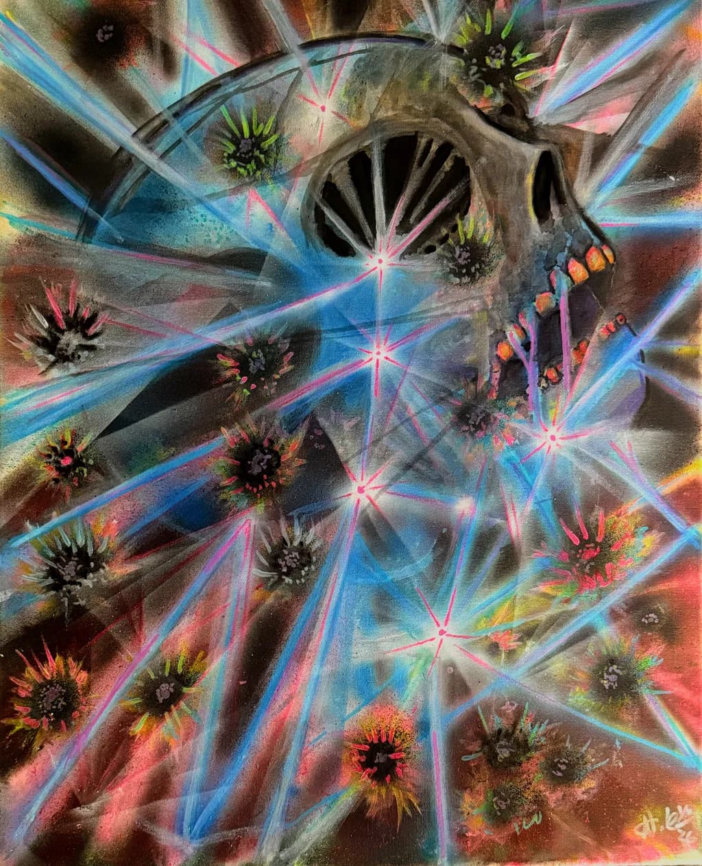 Skull Light Burst