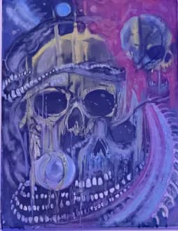 Dripping Skull