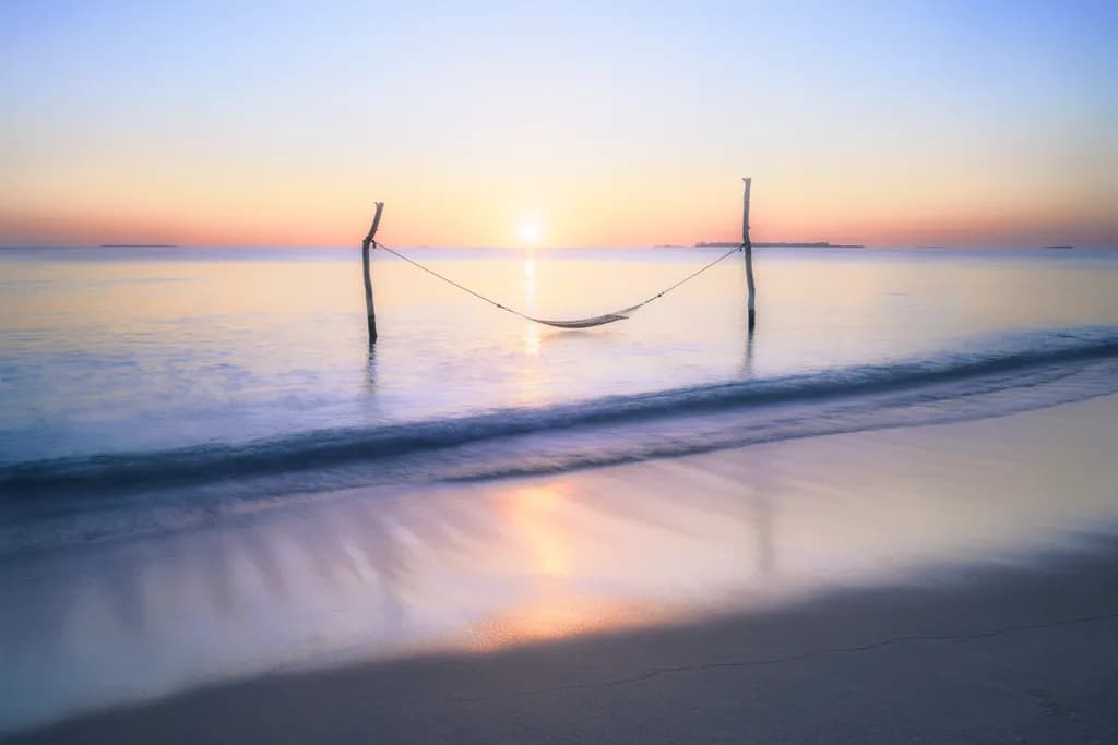 Seaside Hammock Sunrise