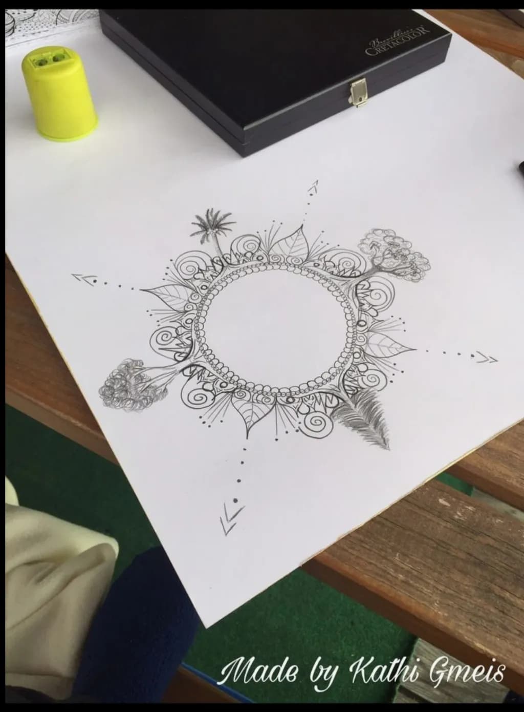 Circular Forest Mandala