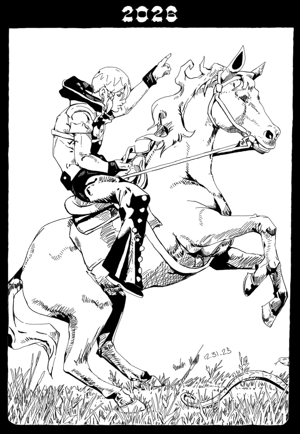 Rider on Horseback 2026