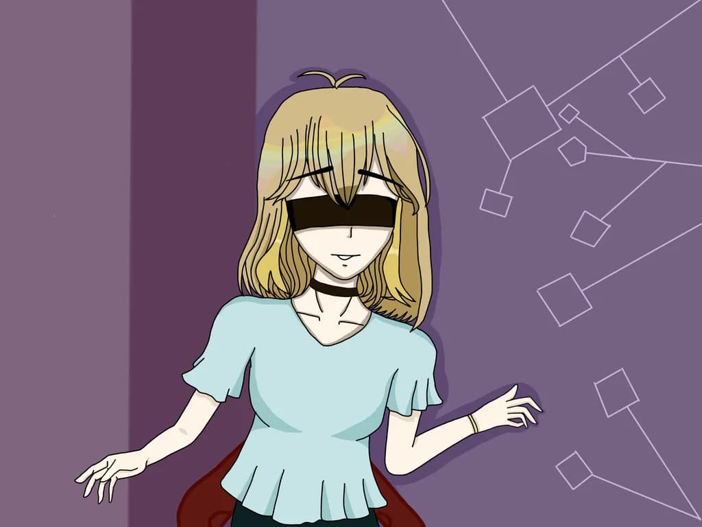 Blindfolded Girl