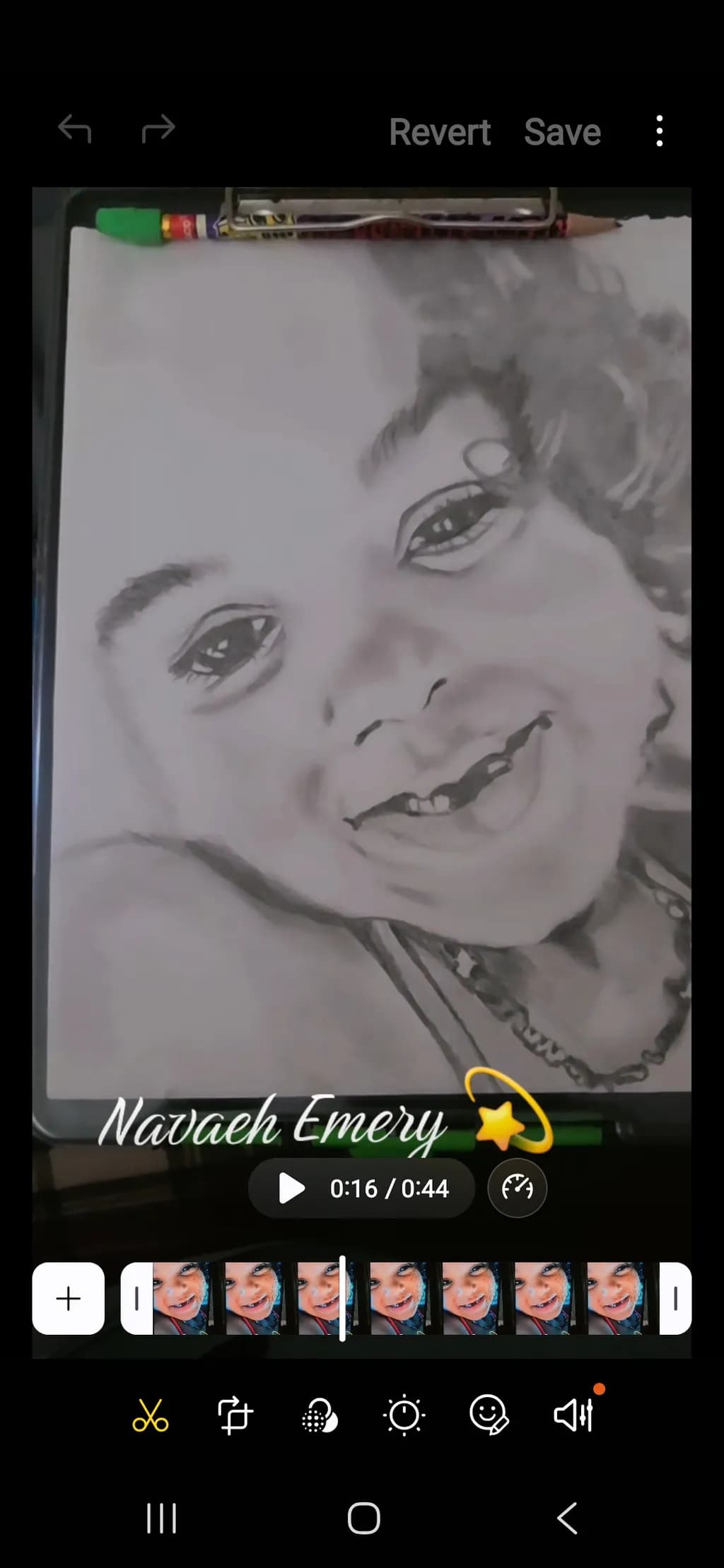 Child Portrait Sketch