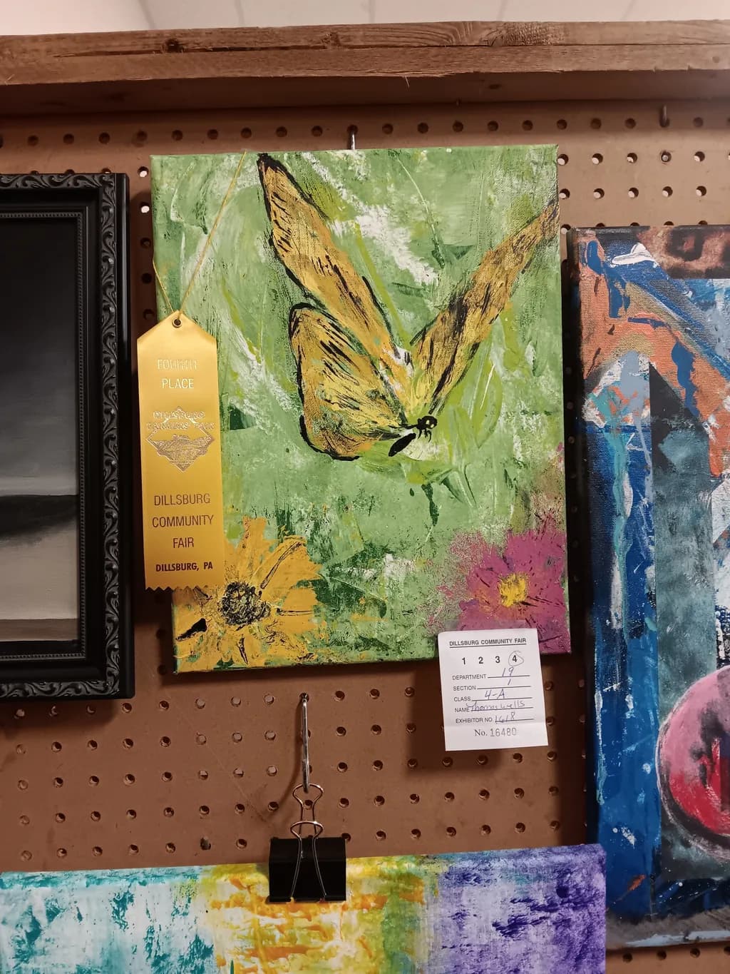 Butterfly and Flowers