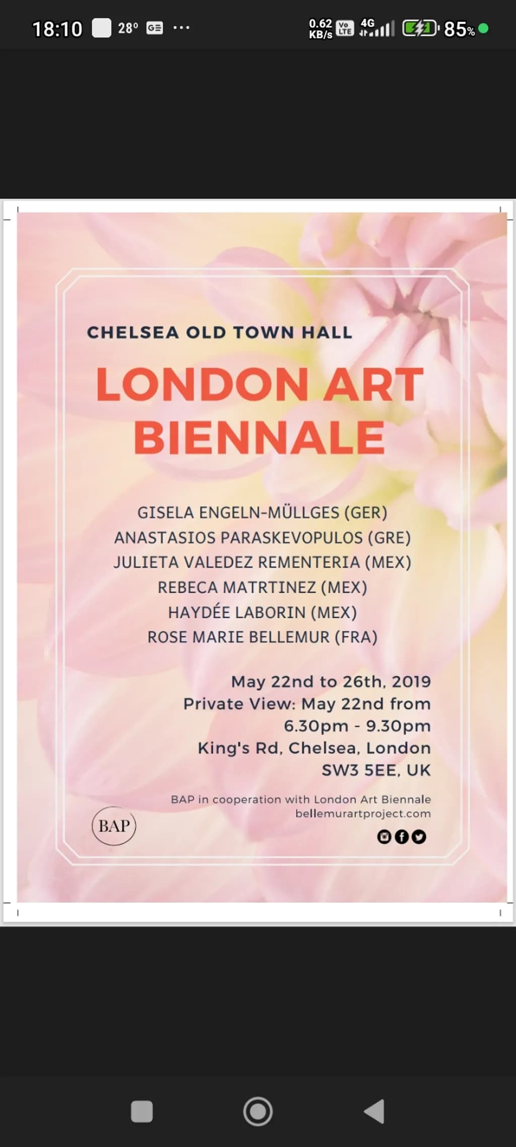 London Art Biennale