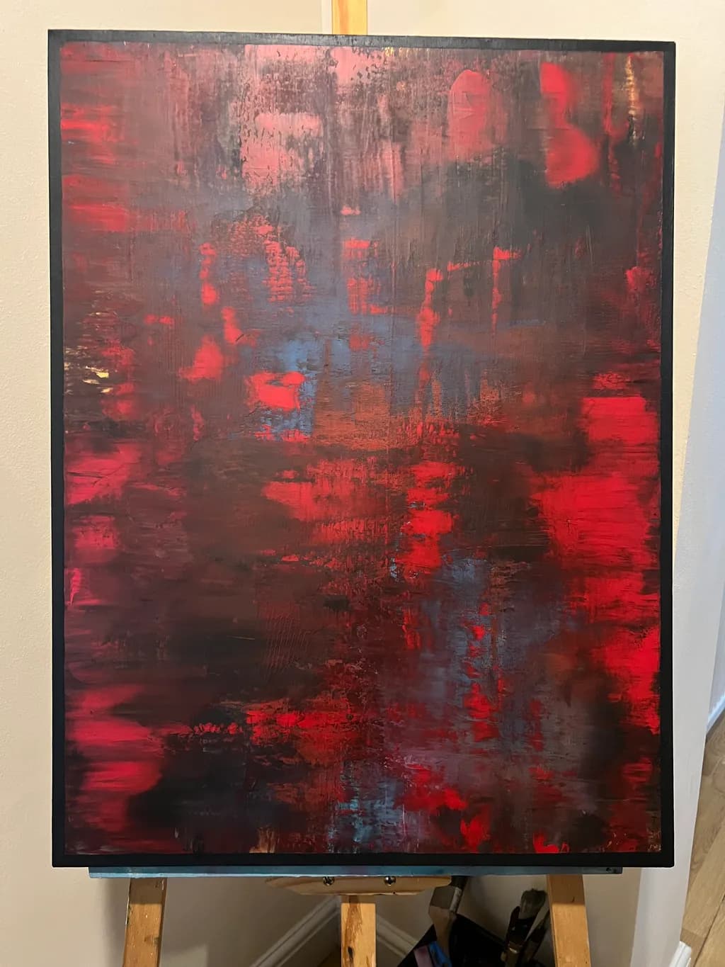 Crimson Abstract
