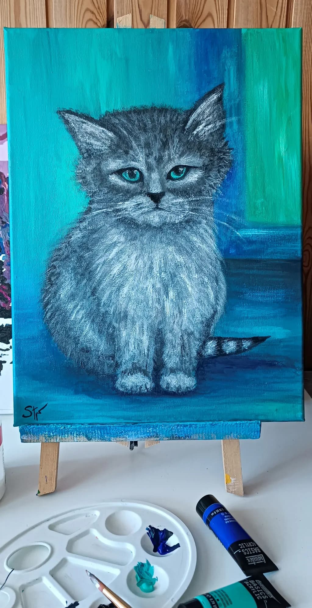 Blue-Eyed Cat