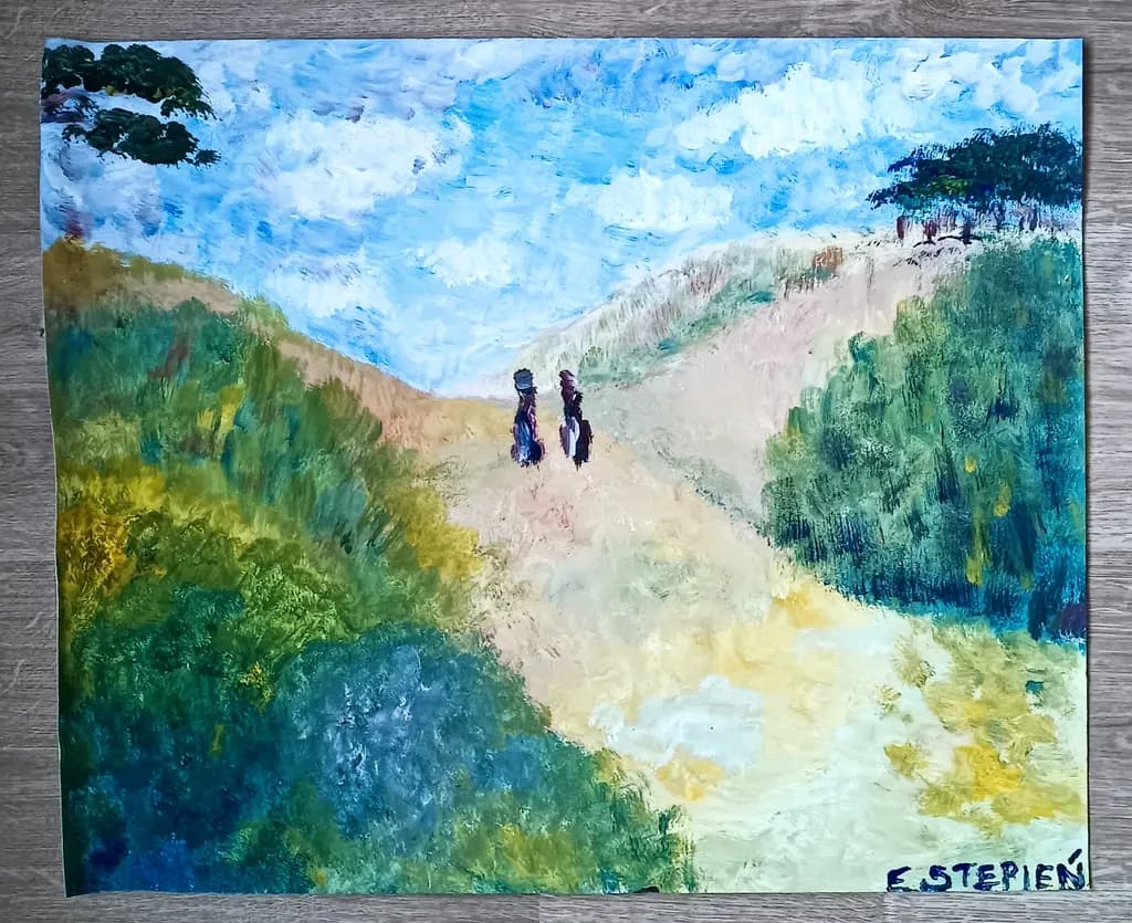 Sandy Path Conversation