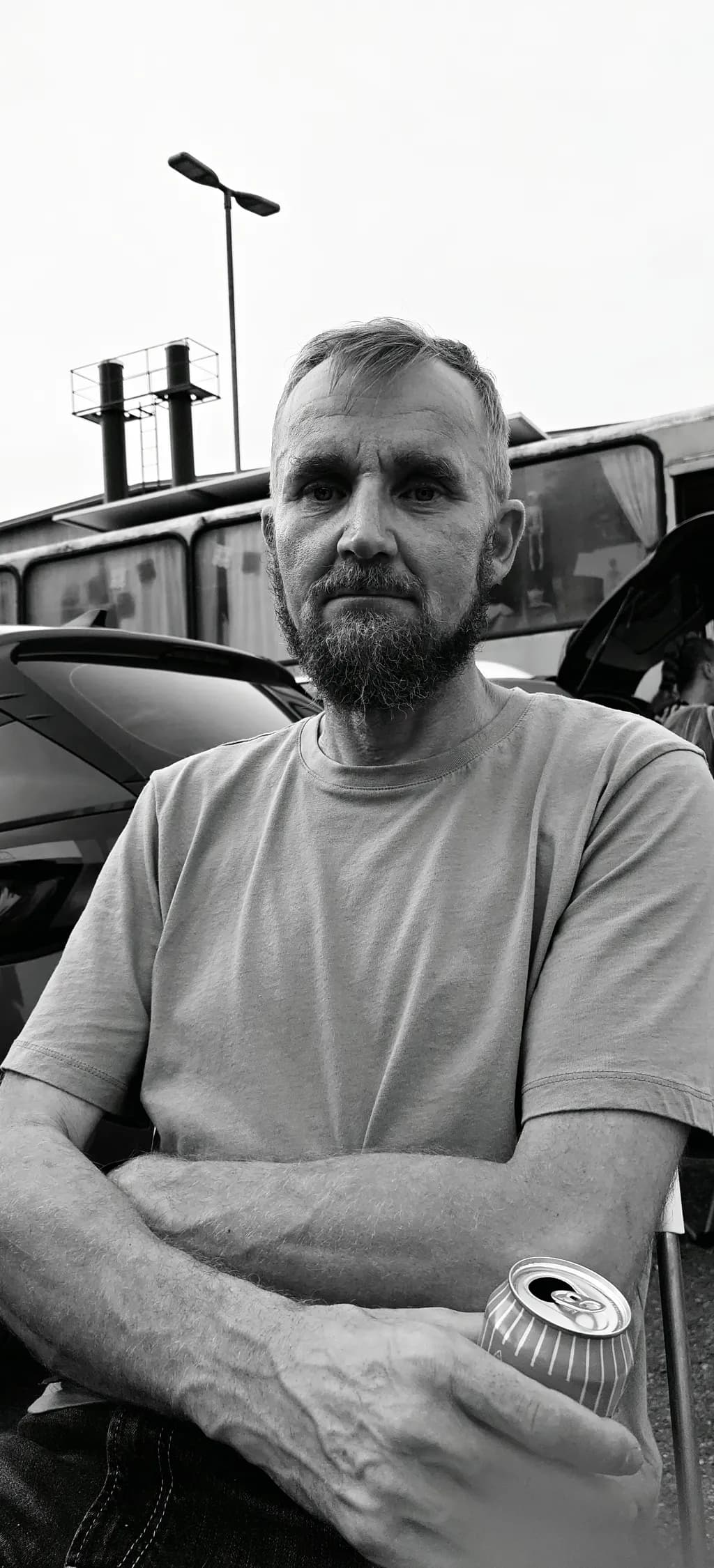 Urban Bearded Portrait