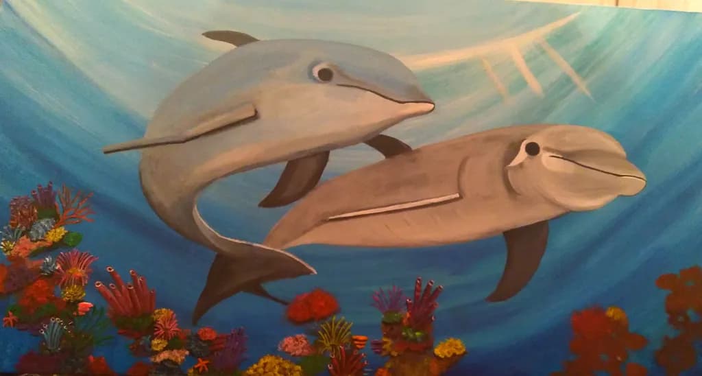 Dolphins Inbound Ocean