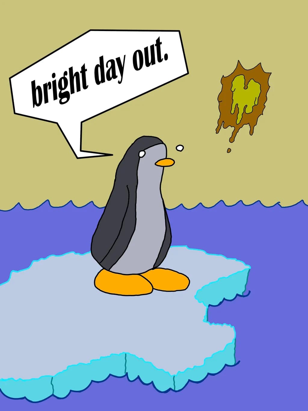 Bright Day Penguin