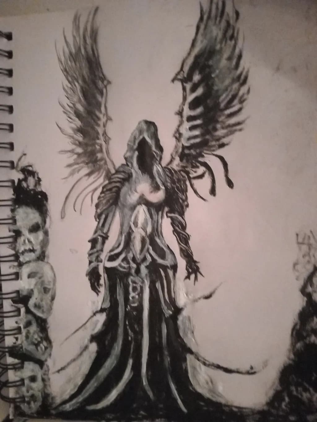 Winged Figure Shadows