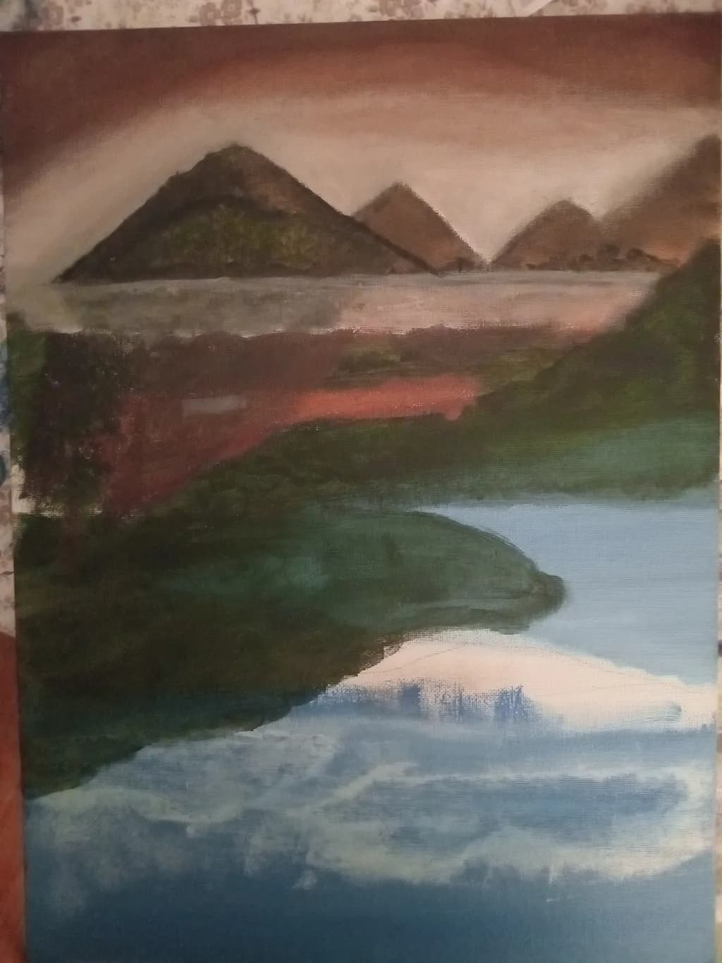 Lake and Mountain View