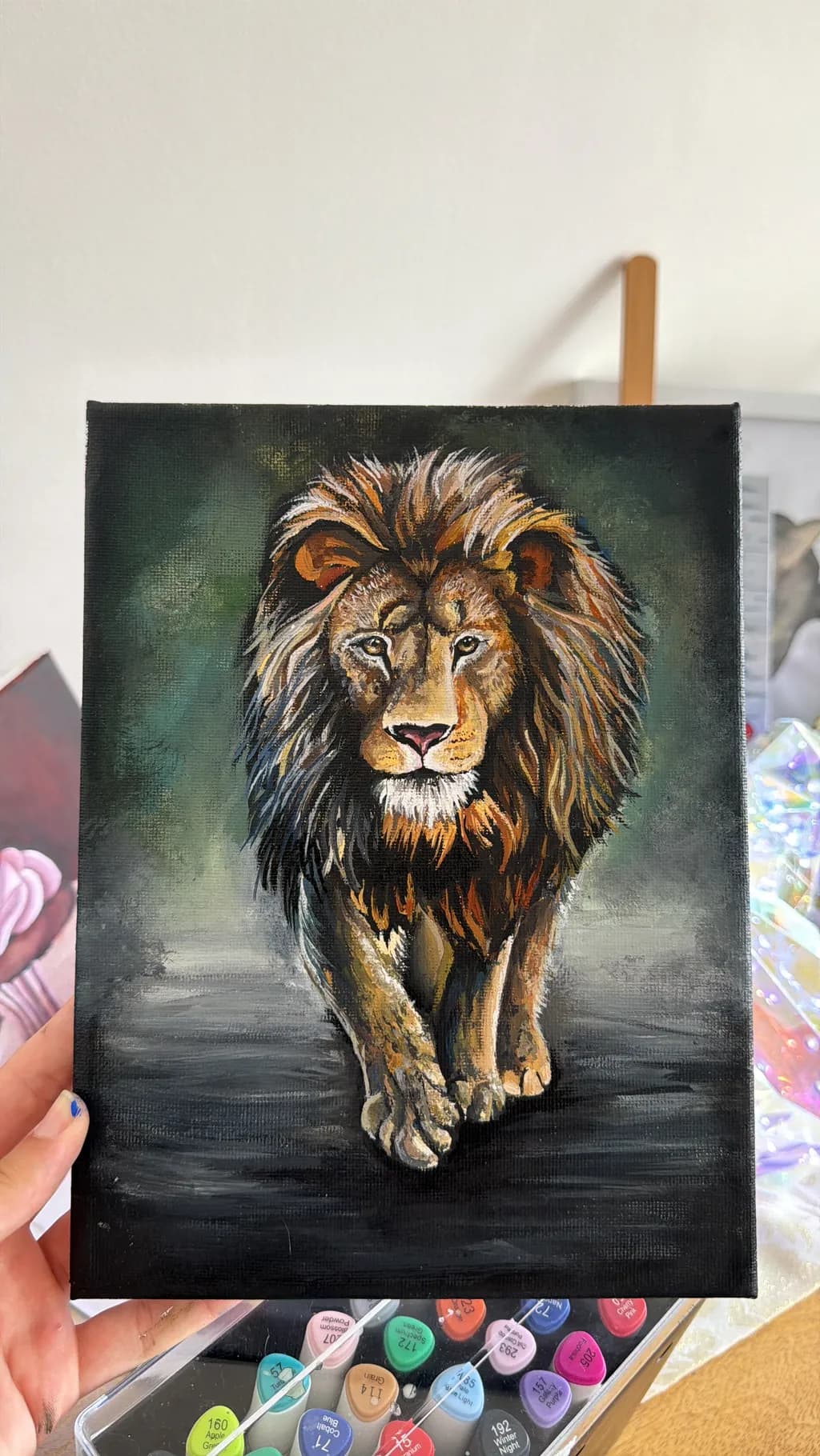 Majestic Lion Portrait