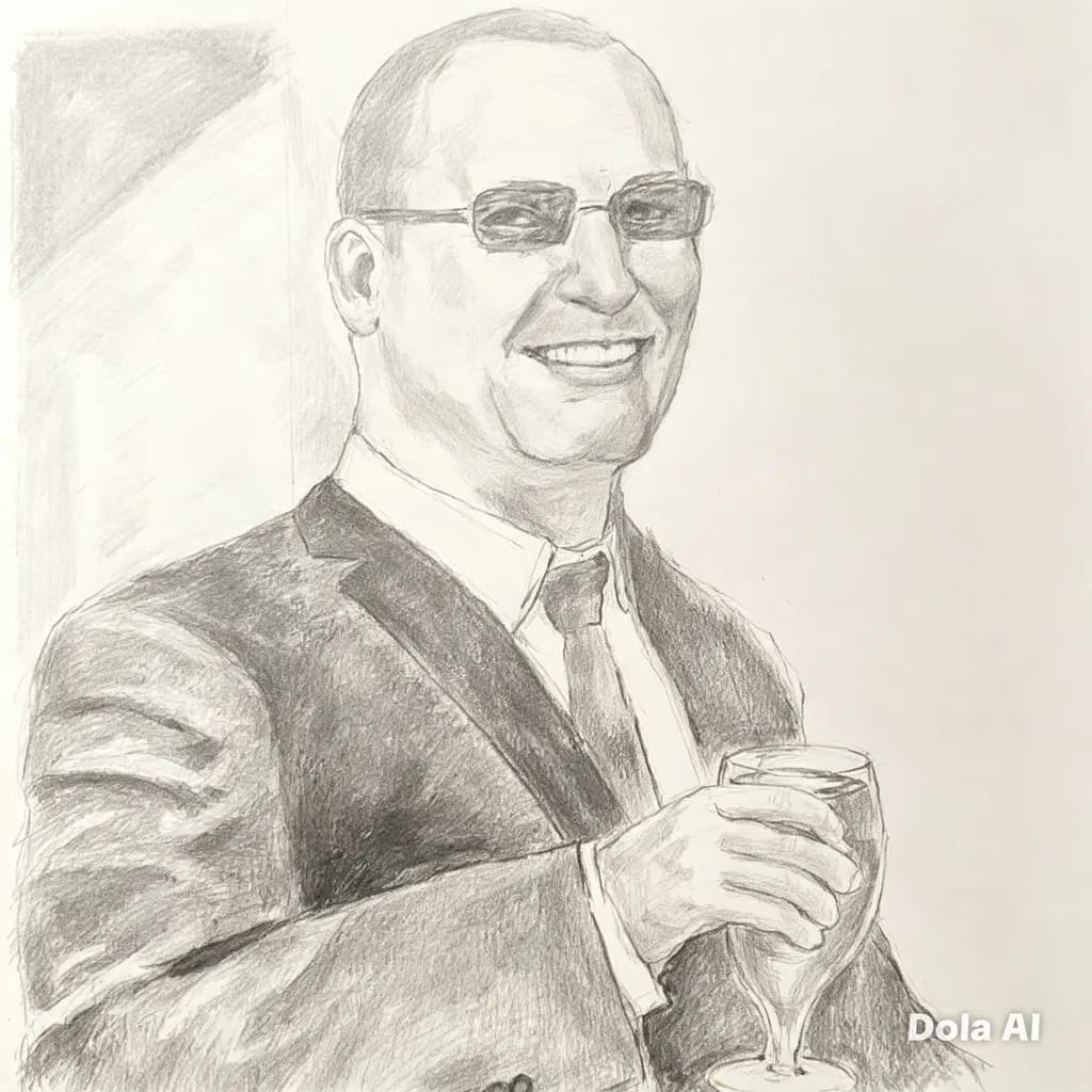 Man with Glass