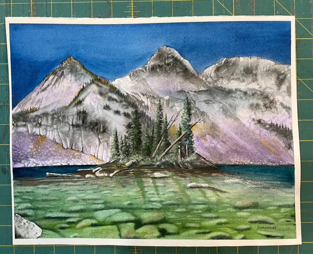 Mountain Lake View