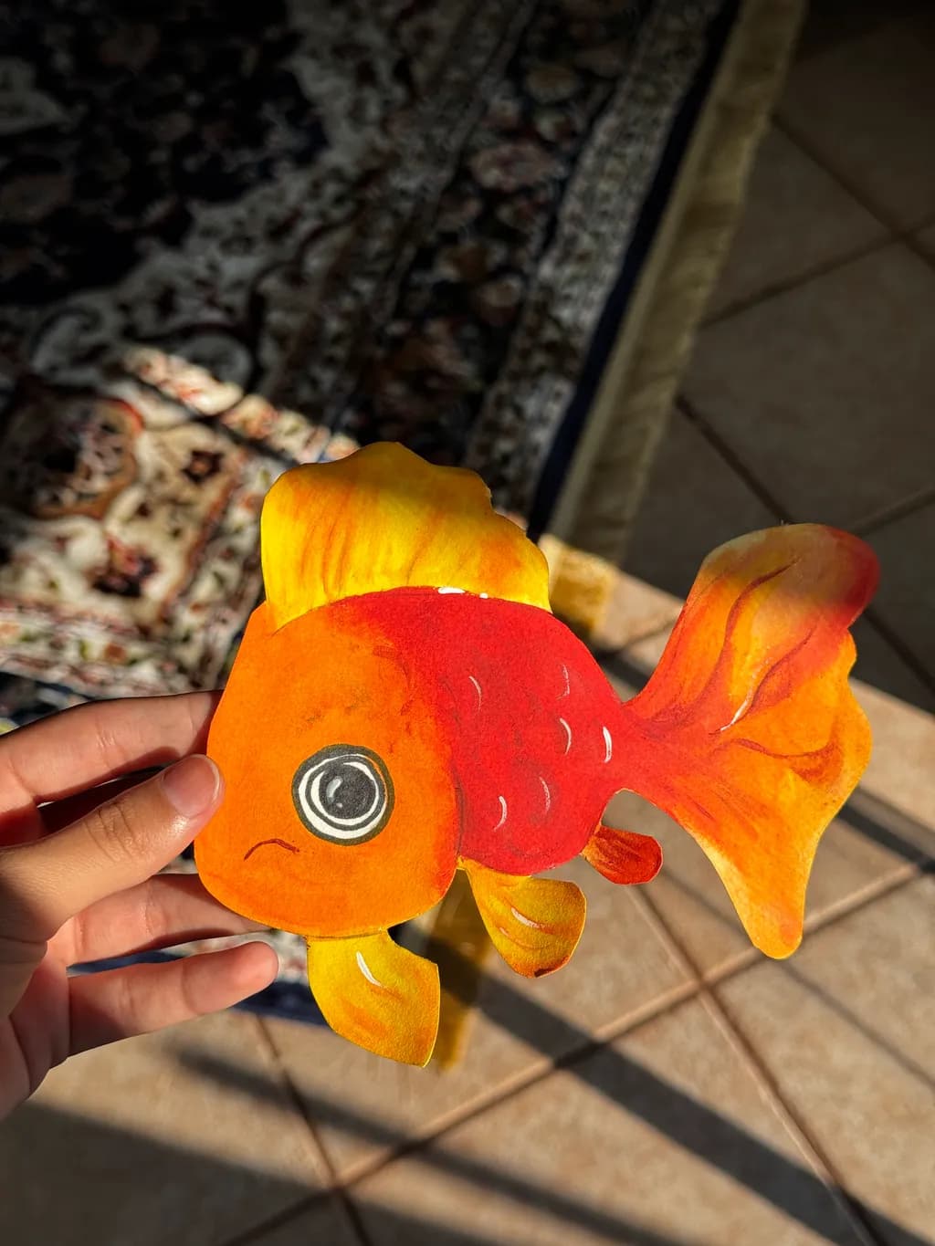 Bright Goldfish Charm