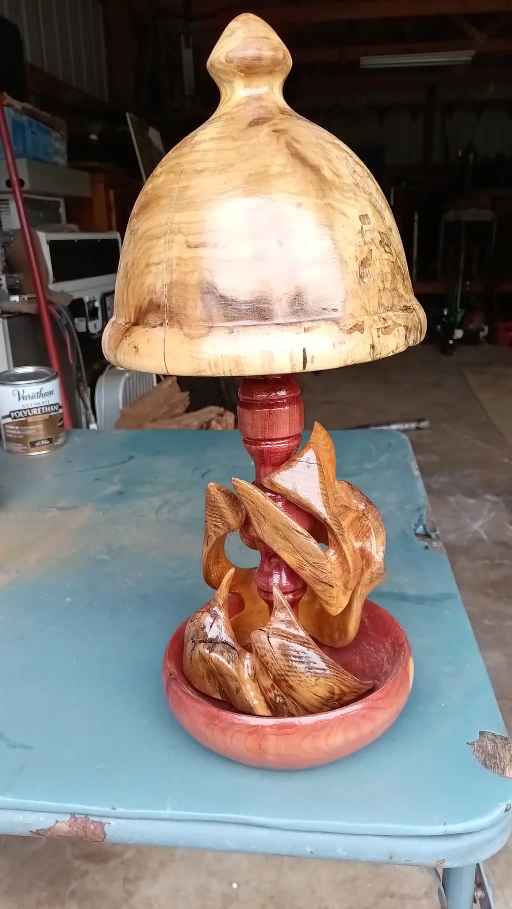 Wooden Sculpture Assembly