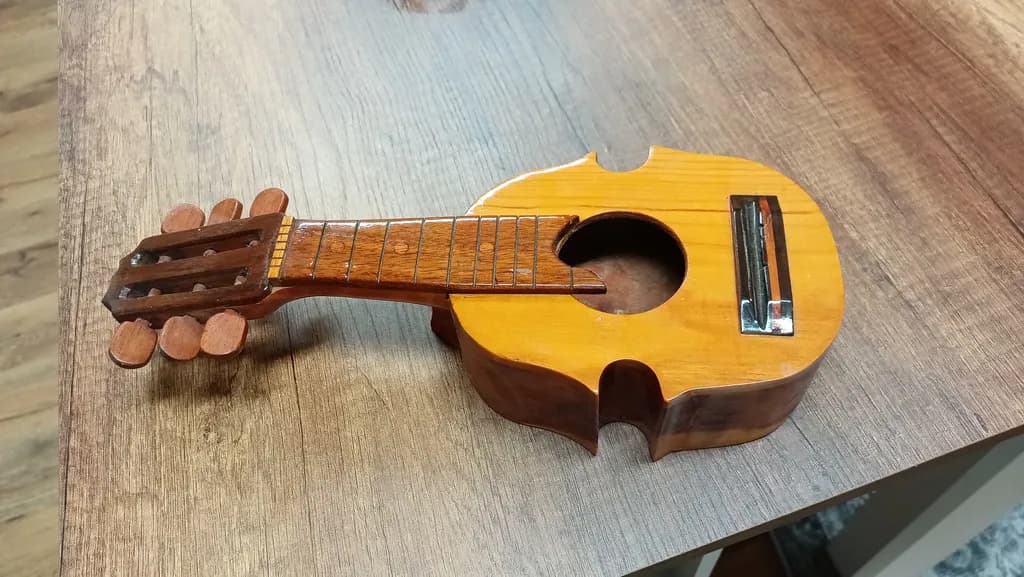Wooden Guitar Model