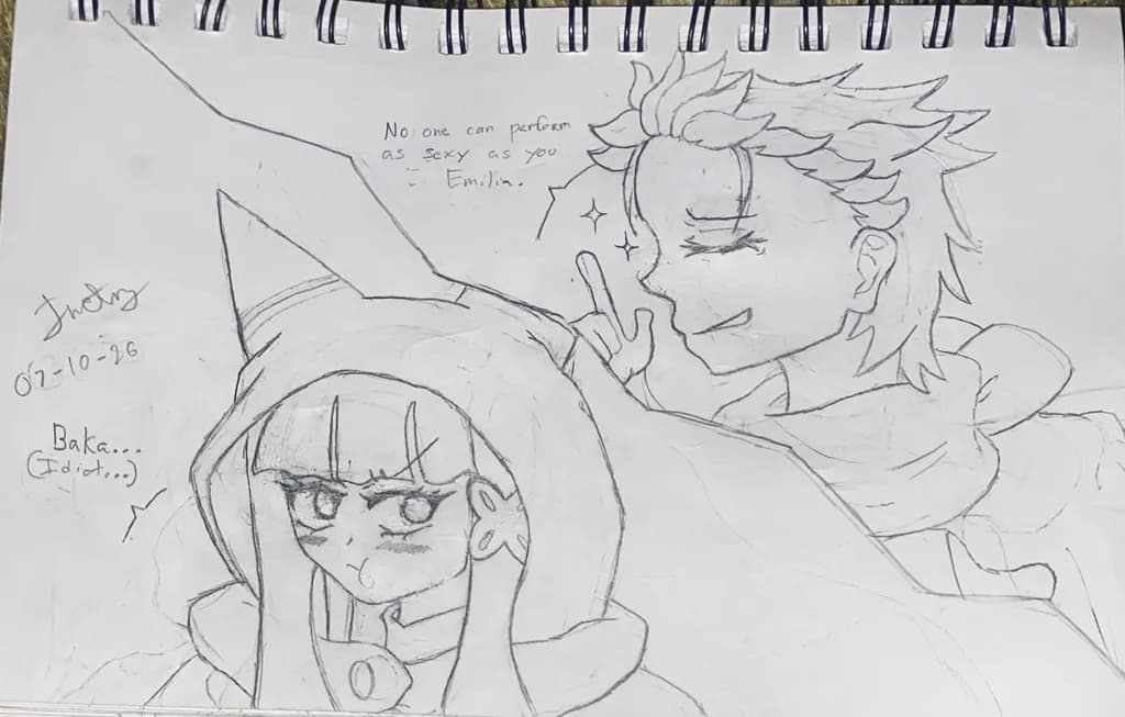 Anime Duo Sketch