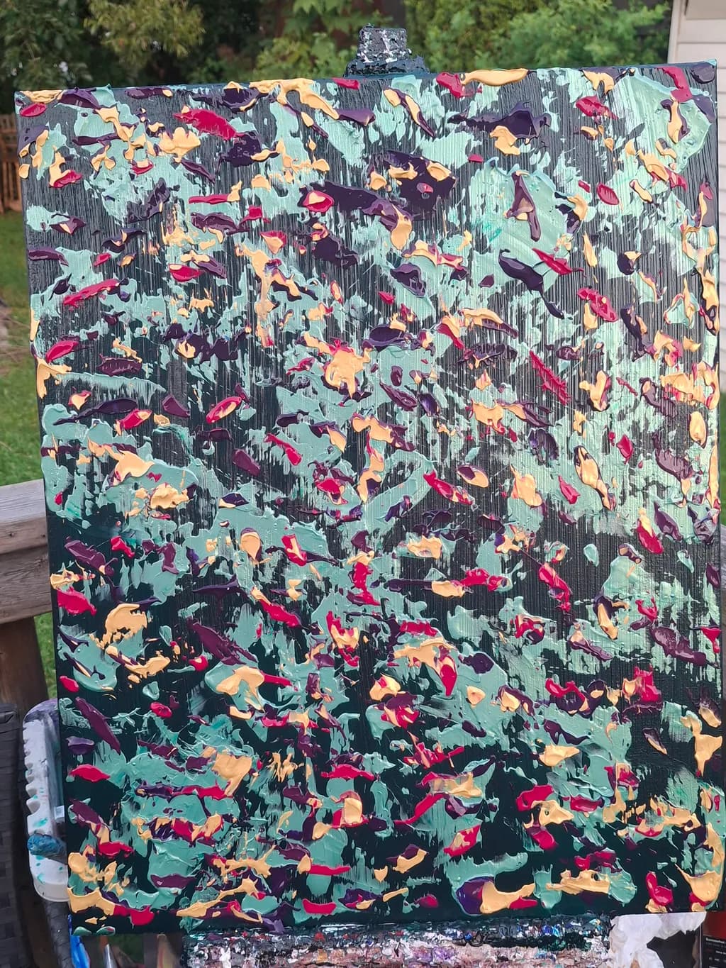 Color Burst Canvas