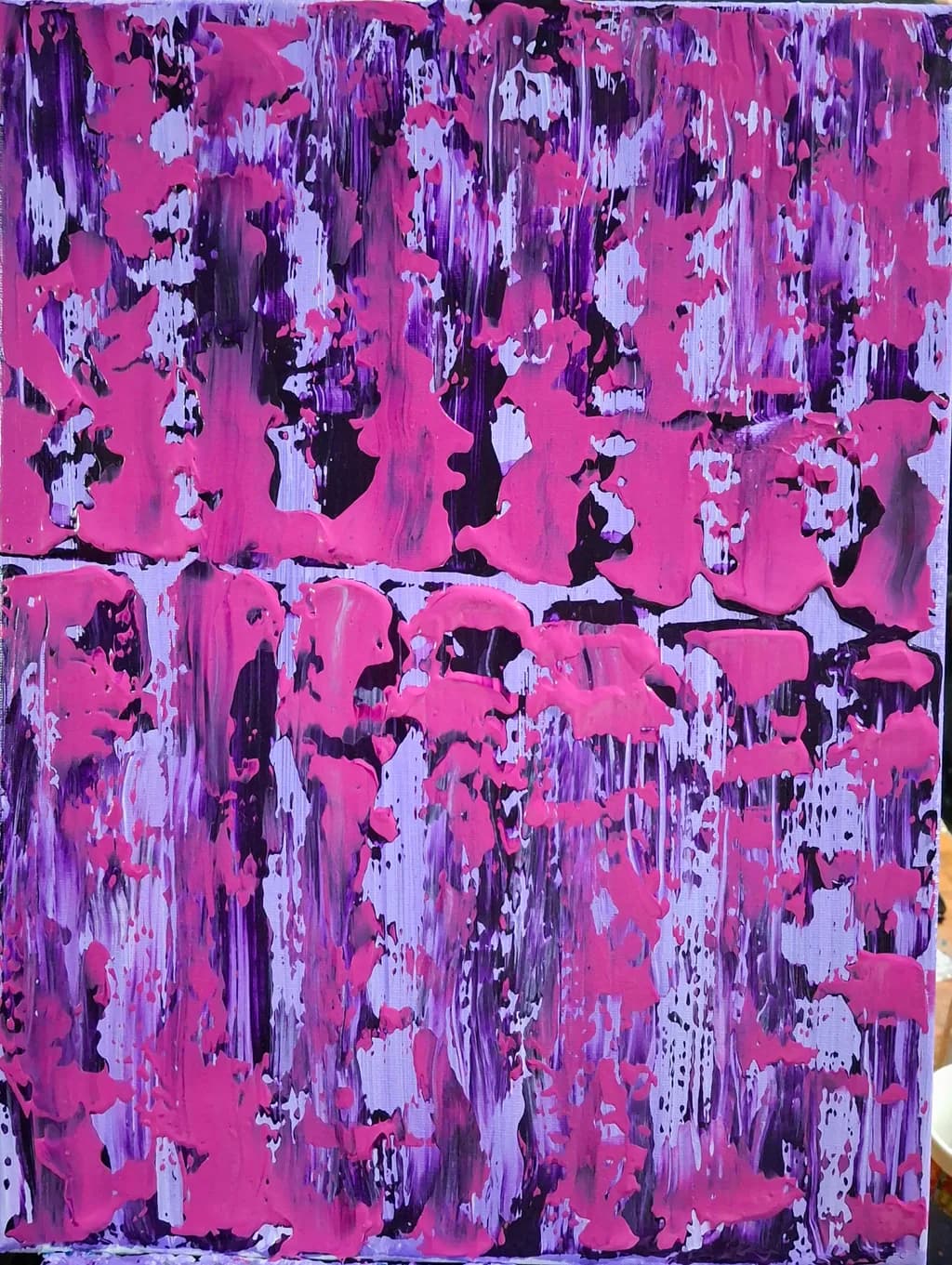 Purple Pink Texture Layers