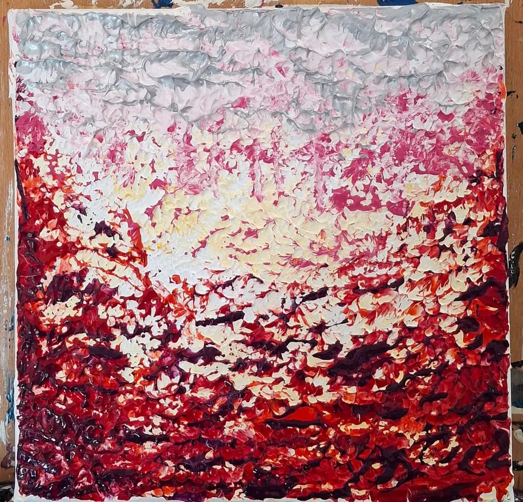 Red Blossom Canopy