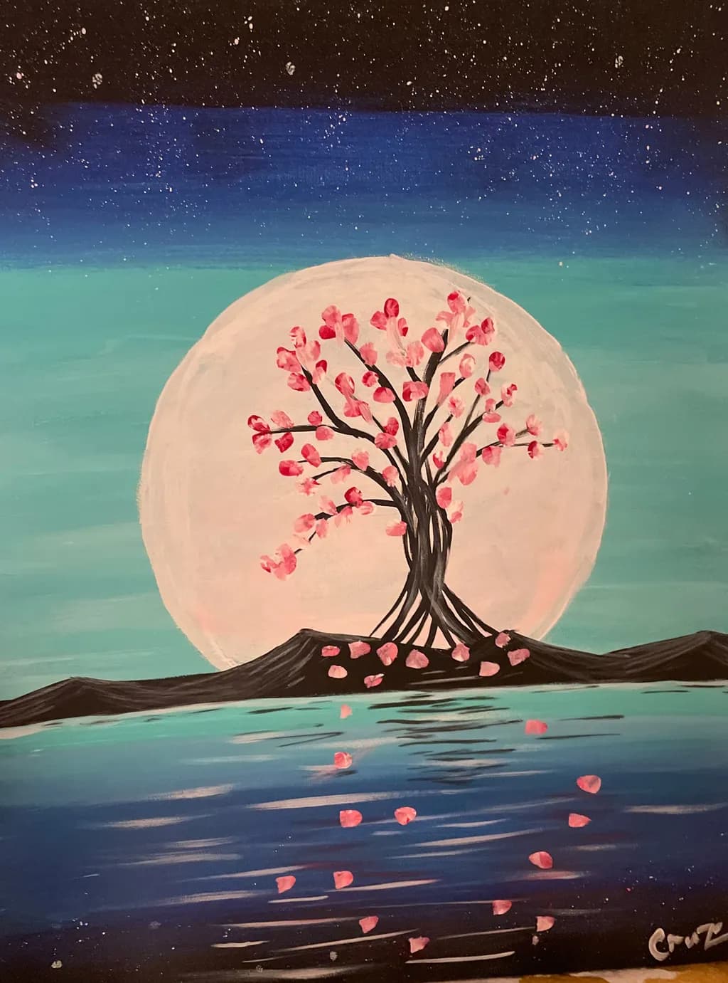 Blossom Island Moon