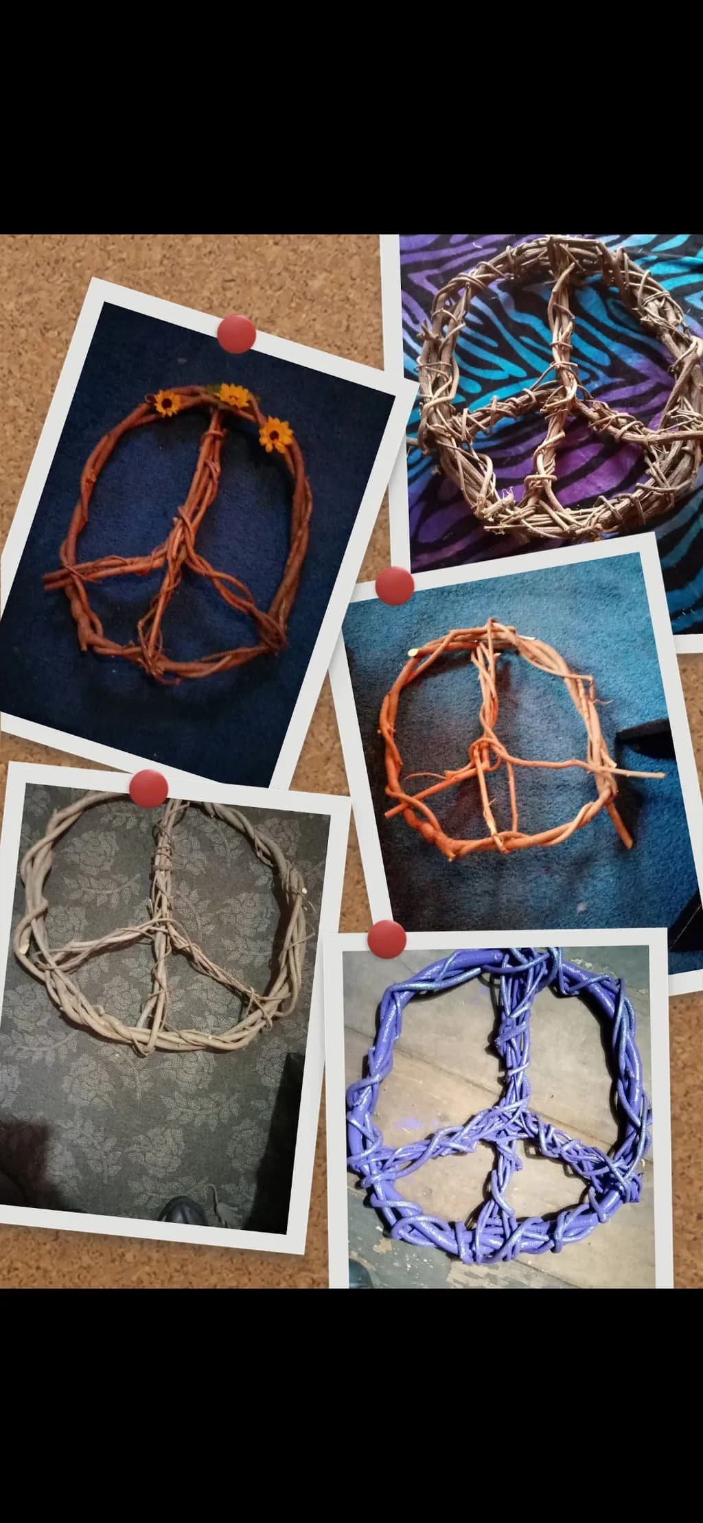 Woven Peace Symbols