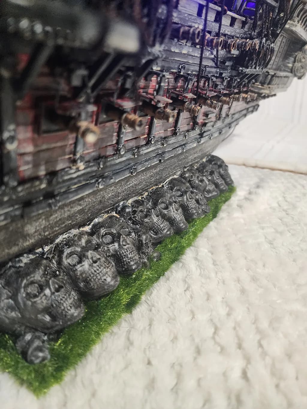 Skull Ship Detail