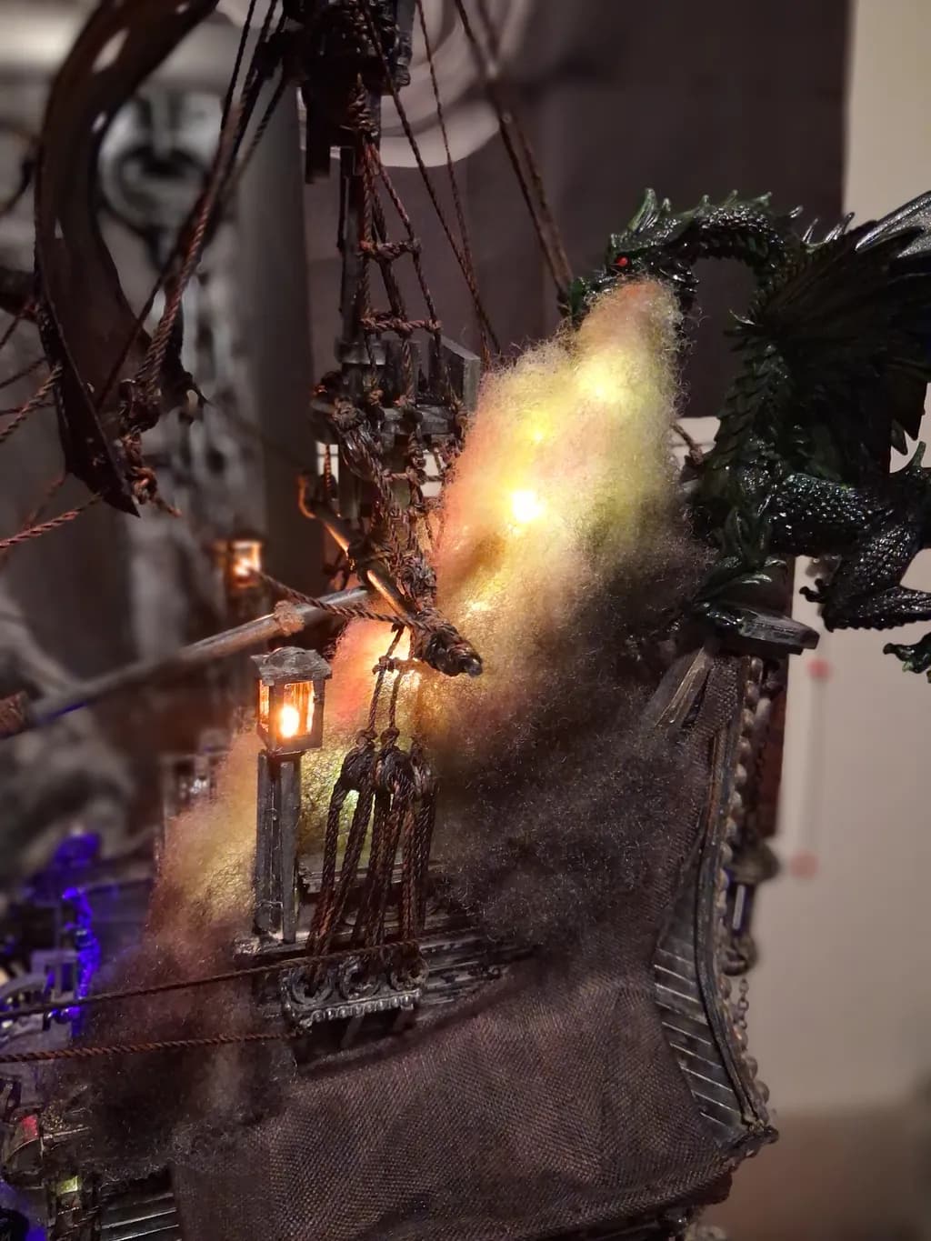 Dragon Airship Glow