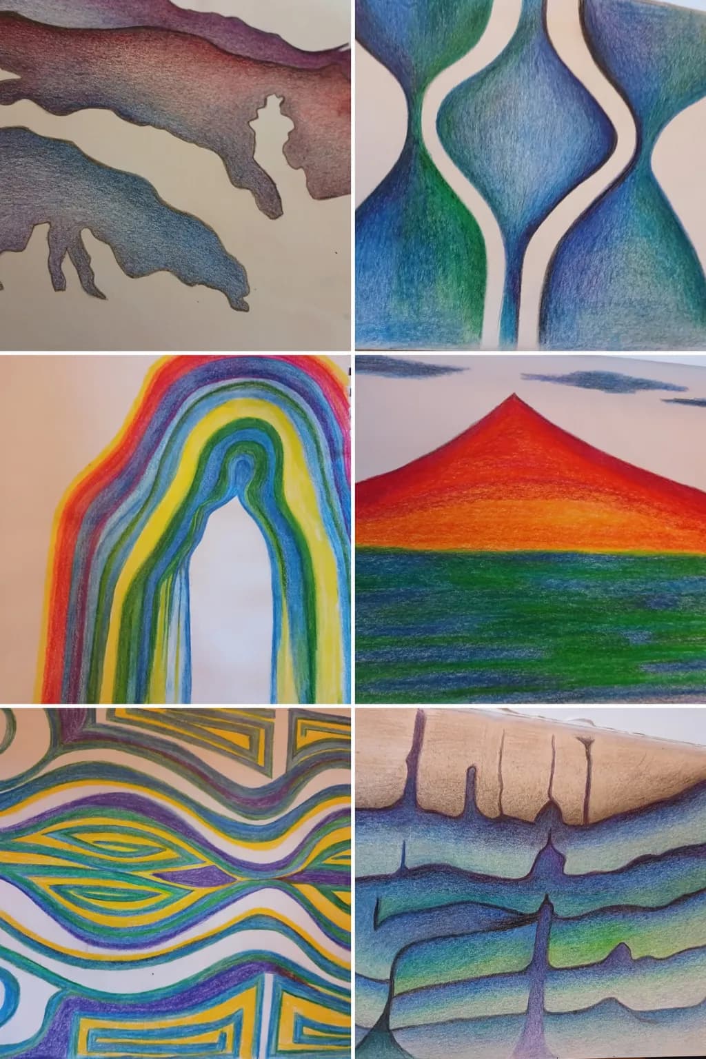 Collage of Abstract Forms