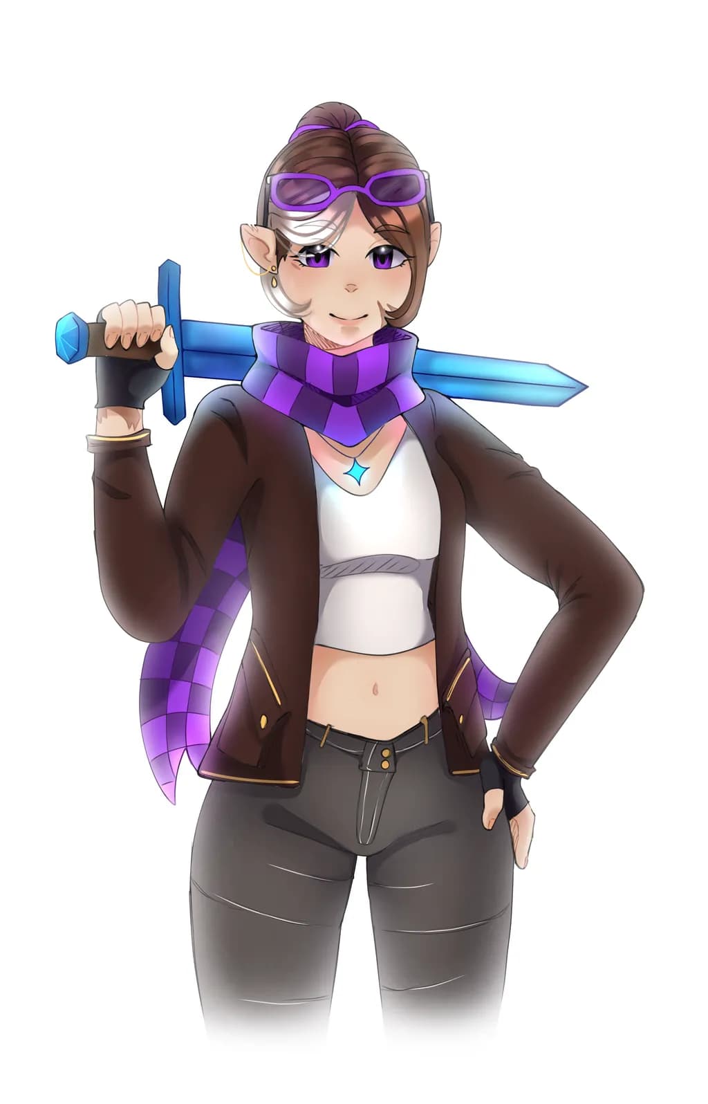 Sword and Scarf Warrior