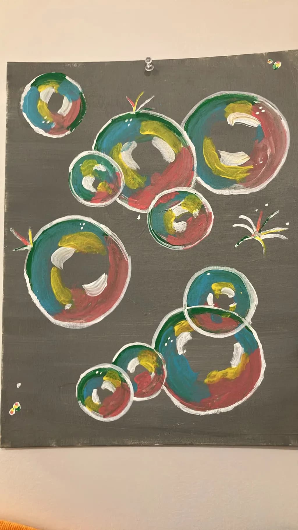 Abstract Colorful Circles