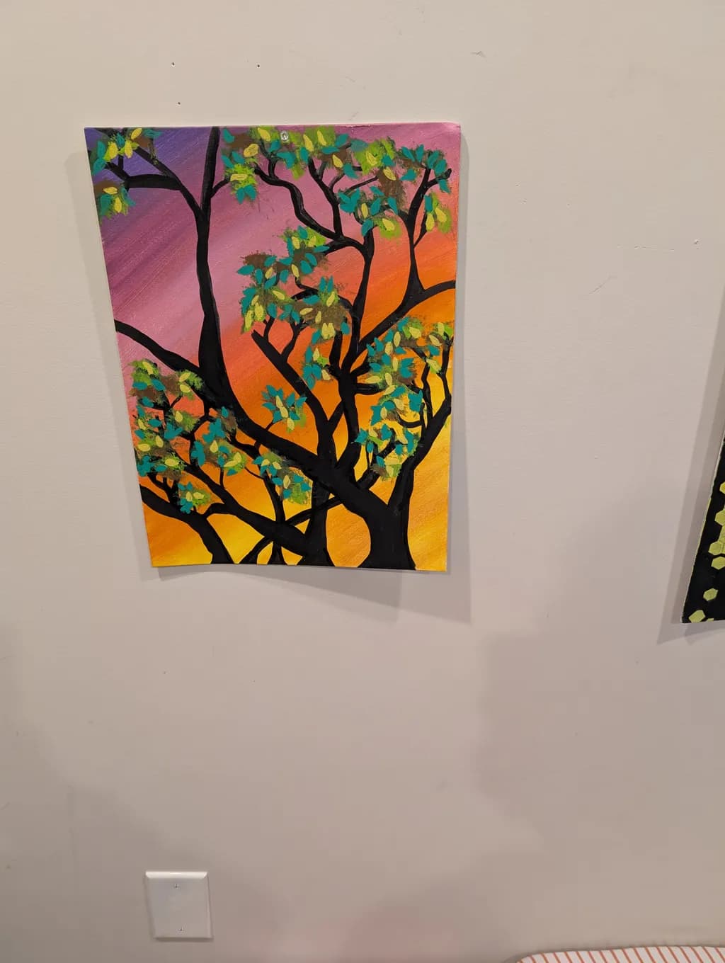 Tree Silhouettes at Sunset