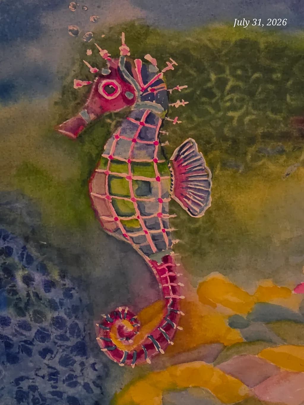 Seahorse Mosaic