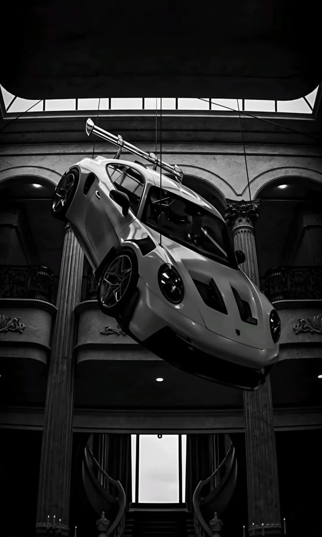 Suspended Racer