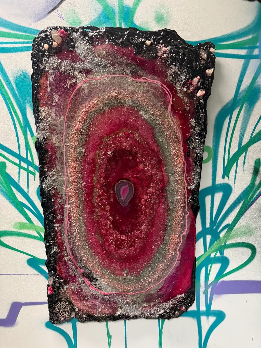 Crystal Geode Slice