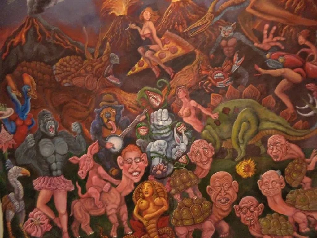 Big Painting Fantasy Scene