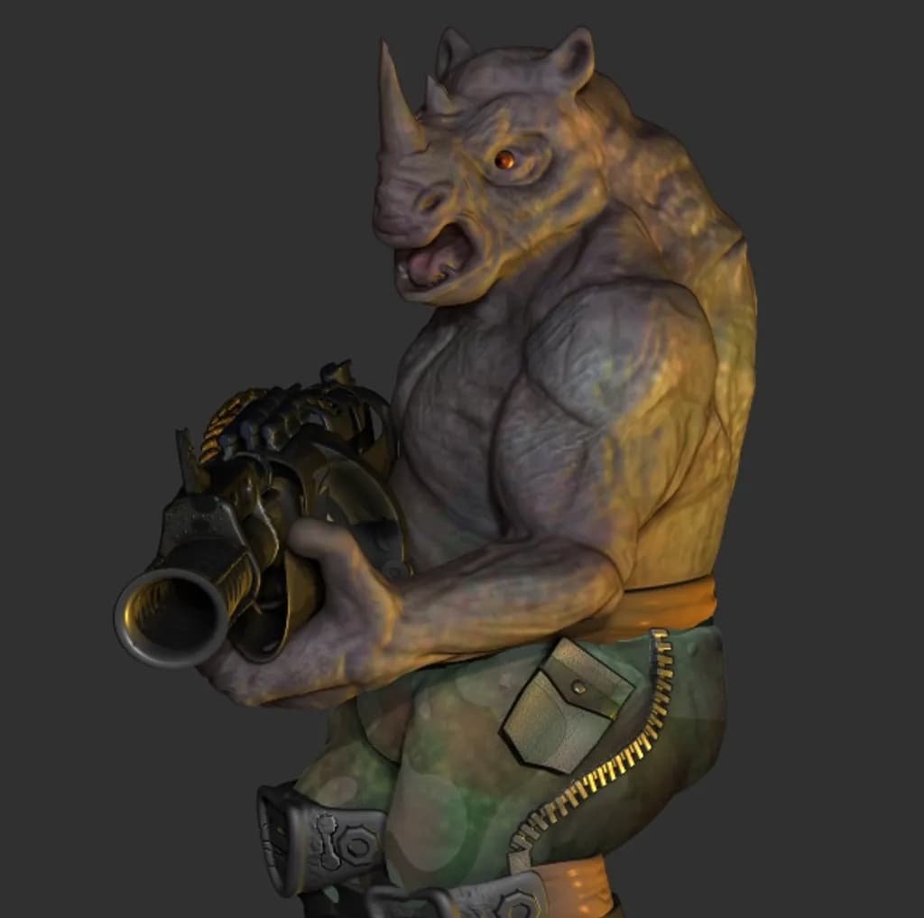 Rhinogun Warrior