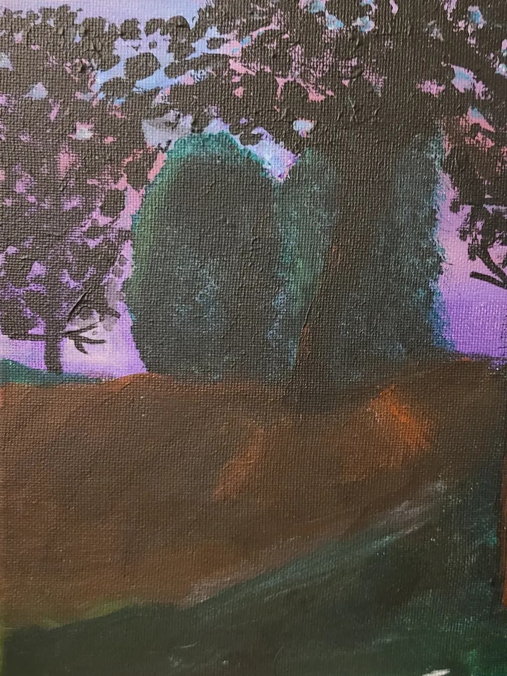 Tree Silhouettes at Dusk
