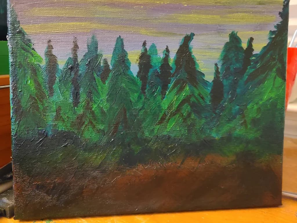 Forest Edge at Dusk