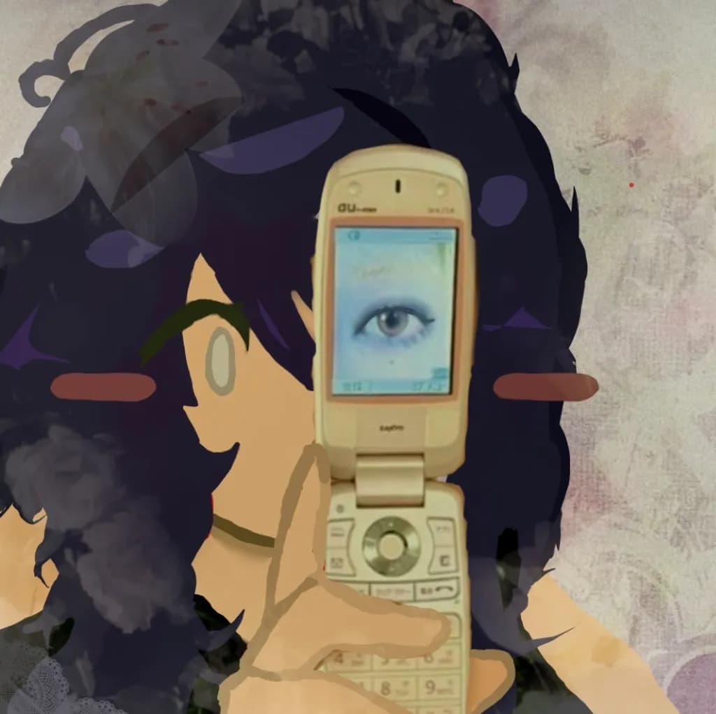 Eye Phone Reflection