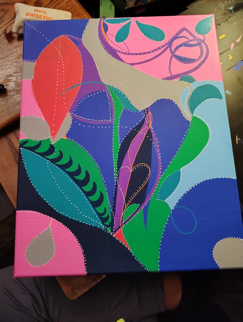 Abstract Leaves