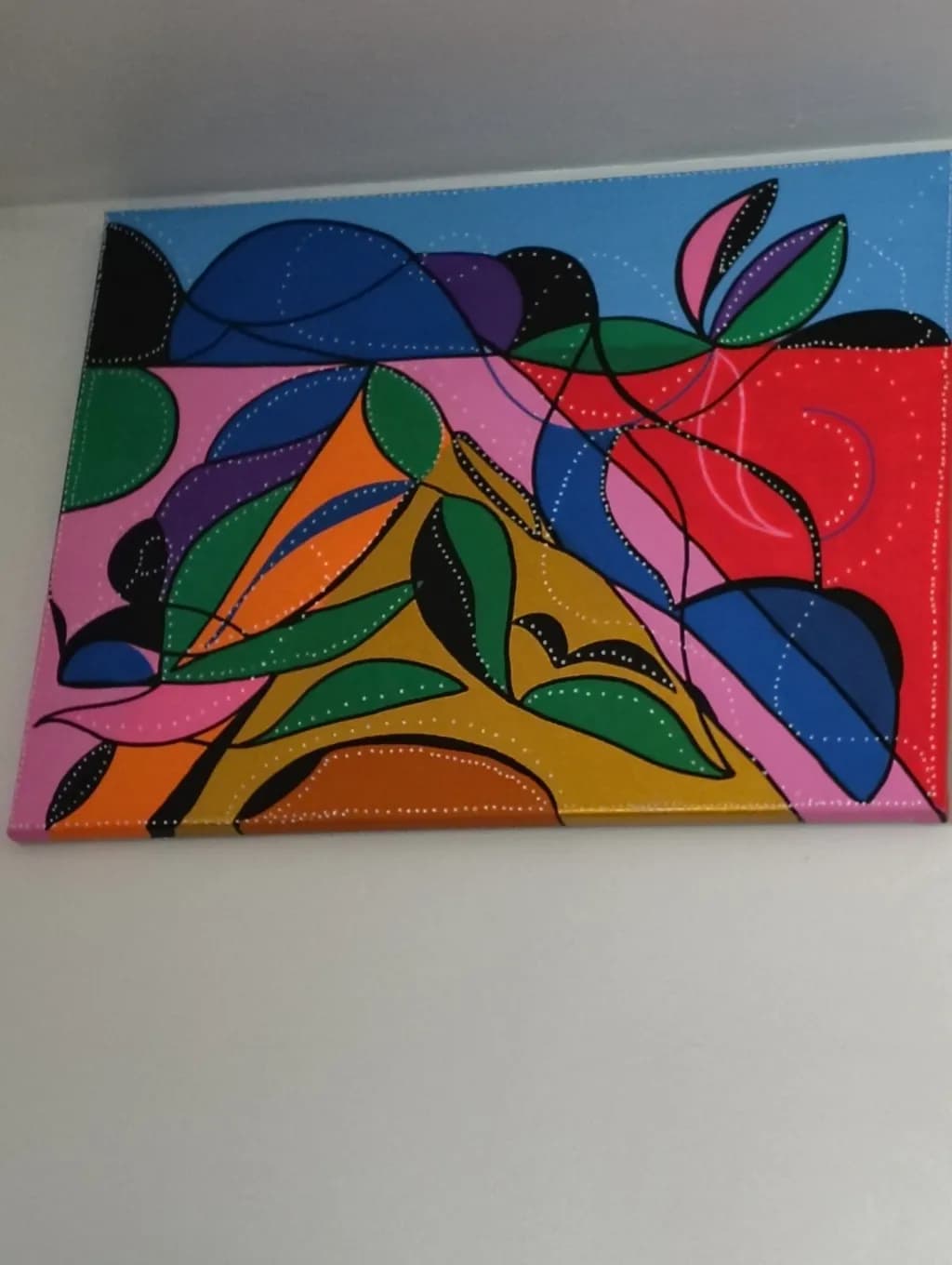 Abstract Leaves and Shapes