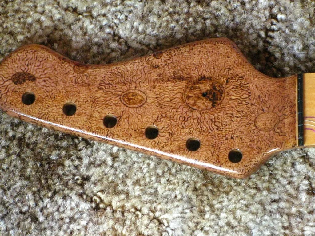 Guitar Headstock Texture