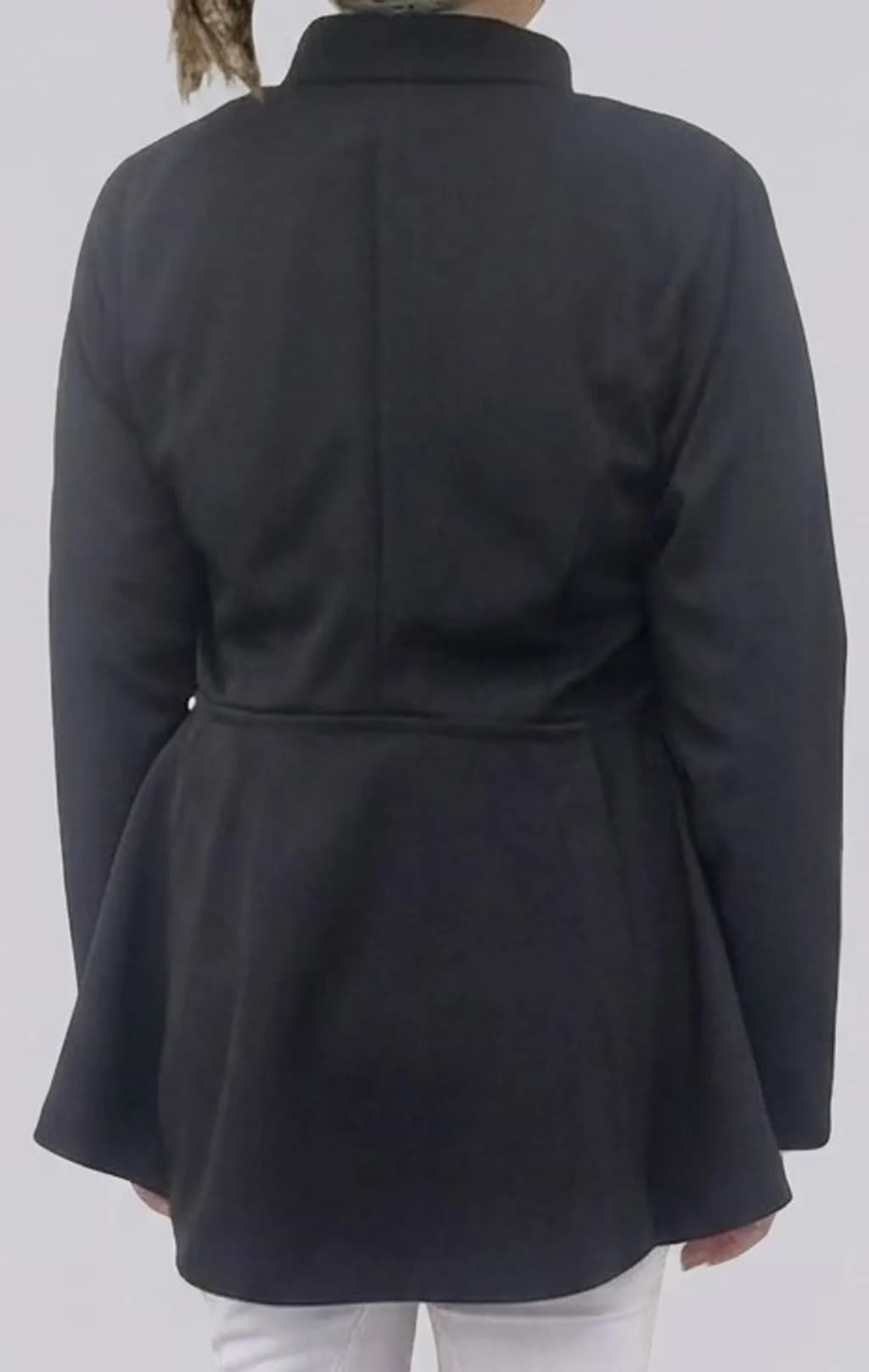Black Peplum Jacket