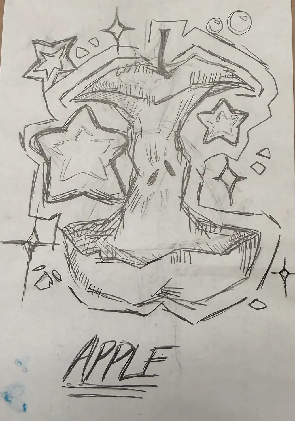 Starry Apple Sketch