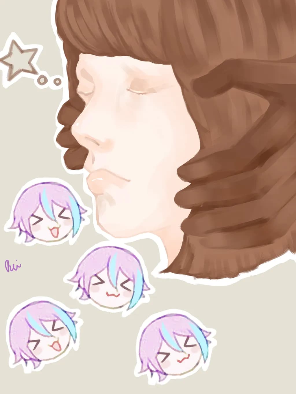 Dreaming Face with Avatars